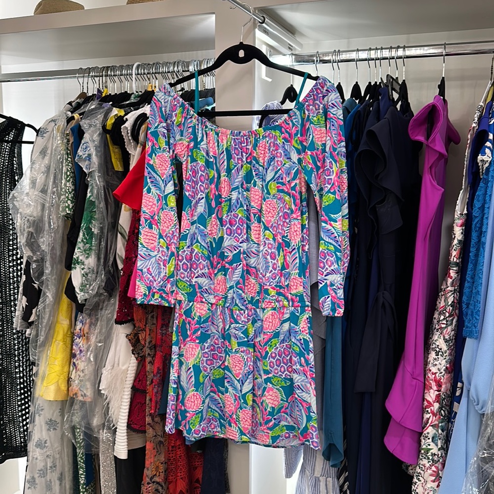 Lilly Pulitzer like new skort romper Small